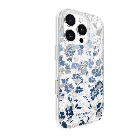 Kate Spade New York Protective Gems MagSafe - Etui iPhone 16 Pro (Flowerbed Blue) Kate Spade New York Protective Gems MagSafe - Etui iPhone 16 Pro (Flowerbed Blue)
