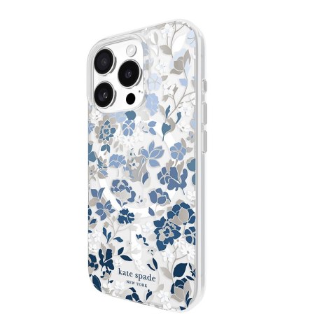 Kate Spade New York Protective Gems MagSafe - Etui iPhone 16 Pro (Flowerbed Blue) Kate Spade New York Protective Gems MagSafe - Etui iPhone 16 Pro (Flowerbed Blue)