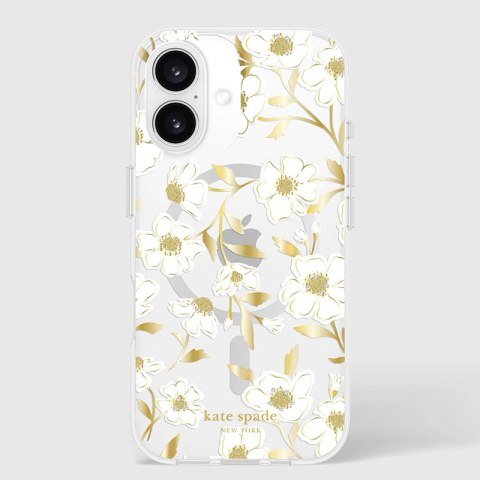 Kate Spade New York Protective Gems MagSafe - Etui iPhone 16 (Sunshine Floral) Kate Spade New York Protective Gems MagSafe - Etui iPhone 16 (Sunshine Floral)
