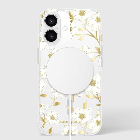 Kate Spade New York Protective Gems MagSafe - Etui iPhone 16 (Sunshine Floral) Kate Spade New York Protective Gems MagSafe - Etui iPhone 16 (Sunshine Floral)