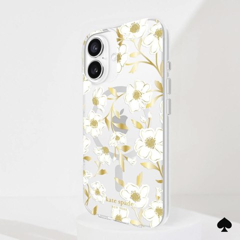 Kate Spade New York Protective Gems MagSafe - Etui iPhone 16 (Sunshine Floral) Kate Spade New York Protective Gems MagSafe - Etui iPhone 16 (Sunshine Floral)