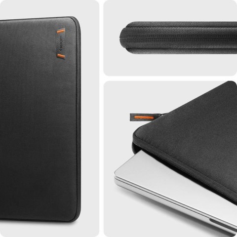 Spigen Basic Laptop Pouch - Pokrowiec na laptop 13" / 14" (Czarny) Spigen Basic Laptop Pouch - Pokrowiec na laptop 13" / 14" (Czarny)