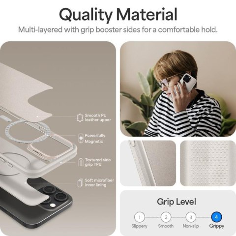 Spigen Cyrill Kajuk Mag MagSafe - Etui do iPhone 16 Pro (Cream) Spigen Cyrill Kajuk Mag MagSafe - Etui do iPhone 16 Pro (Cream)