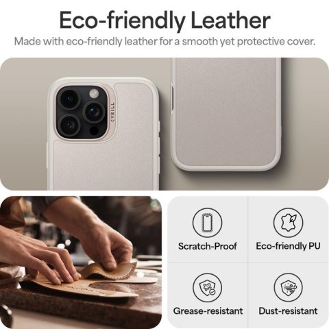 Spigen Cyrill Kajuk Mag MagSafe - Etui do iPhone 16 Pro (Cream) Spigen Cyrill Kajuk Mag MagSafe - Etui do iPhone 16 Pro (Cream)
