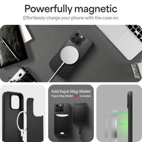 Spigen Cyrill Kajuk Mag MagSafe - Etui do iPhone 16 Pro (Czarny) Spigen Cyrill Kajuk Mag MagSafe - Etui do iPhone 16 Pro (Czarny)