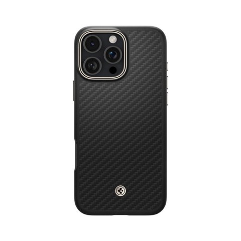 Spigen Enzo Aramid Mag MagSafe - Etui iPhone 16 Pro (Black / Natural) Spigen Enzo Aramid Mag MagSafe - Etui iPhone 16 Pro (Black / Natural)