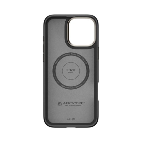 Spigen Enzo Aramid Mag MagSafe - Etui iPhone 16 Pro (Black / Natural) Spigen Enzo Aramid Mag MagSafe - Etui iPhone 16 Pro (Black / Natural)