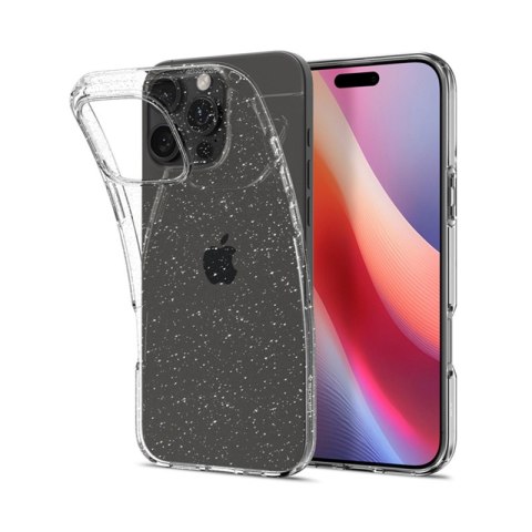 Spigen Liquid Crystal Glitter - Etui do iPhone 16 Pro (Przezroczysty) Spigen Liquid Crystal Glitter - Etui do iPhone 16 Pro (Przezroczysty)