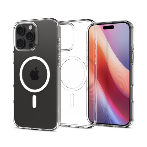 Spigen Liquid Crystal Mag MagSafe - Etui do iPhone 16 Pro Max (Przezroczysty) Spigen Liquid Crystal Mag MagSafe - Etui do iPhone 16 Pro Max (Przezroczysty)