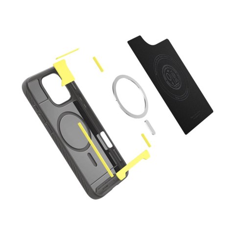 Spigen Rugged Armor Mag MagSafe - Etui do iPhone 16 Pro (Grey) Spigen Rugged Armor Mag MagSafe - Etui do iPhone 16 Pro (Grey)