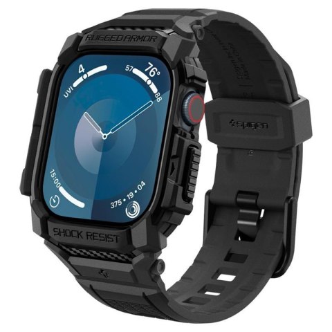 Spigen Rugged Armor Pro - Pasek z obudową do Apple Watch 10 46 mm (Matte Black) Spigen Rugged Armor Pro - Pasek z obudową do Apple Watch 10 46 mm (Matte Black)