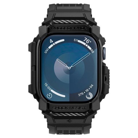 Spigen Rugged Armor Pro - Pasek z obudową do Apple Watch 10 46 mm (Matte Black) Spigen Rugged Armor Pro - Pasek z obudową do Apple Watch 10 46 mm (Matte Black)