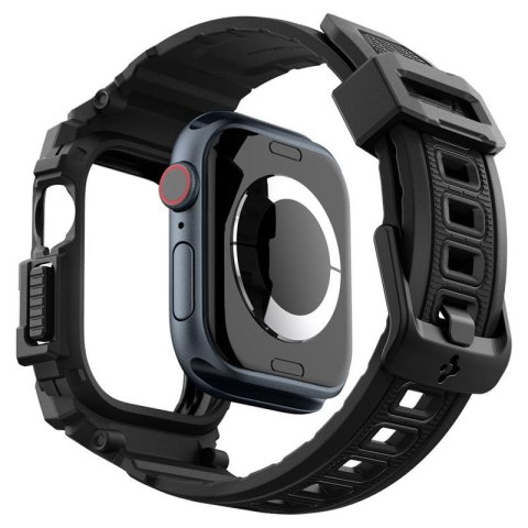 Spigen Rugged Armor Pro - Pasek z obudową do Apple Watch 10 46 mm (Matte Black) Spigen Rugged Armor Pro - Pasek z obudową do Apple Watch 10 46 mm (Matte Black)