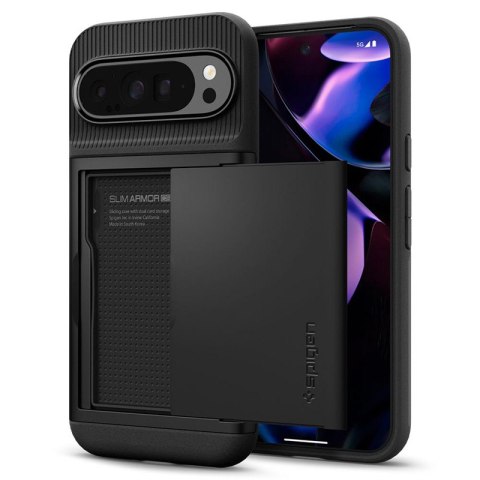 Spigen Slim Armor CS - Etui do Google Pixel 9 Pro XL (Czarny) Spigen Slim Armor CS - Etui do Google Pixel 9 Pro XL (Czarny)