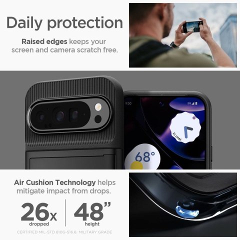 Spigen Slim Armor CS - Etui do Google Pixel 9 Pro XL (Czarny) Spigen Slim Armor CS - Etui do Google Pixel 9 Pro XL (Czarny)