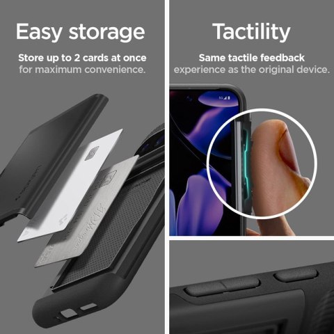 Spigen Slim Armor CS - Etui do Google Pixel 9 Pro XL (Czarny) Spigen Slim Armor CS - Etui do Google Pixel 9 Pro XL (Czarny)