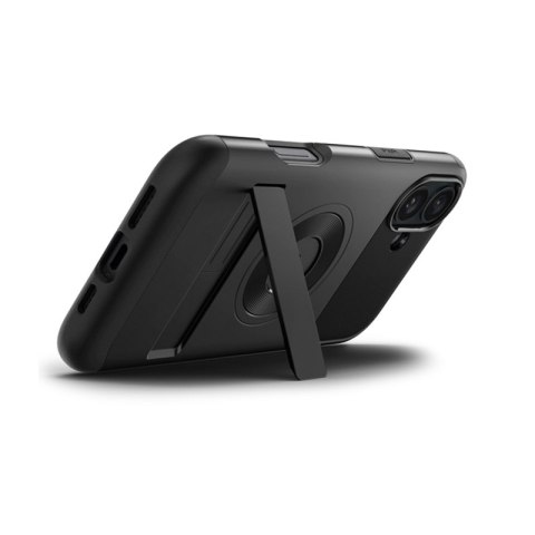 Spigen Slim Armor Mag MagSafe - Etui do iPhone 16 (Czarny) Spigen Slim Armor Mag MagSafe - Etui do iPhone 16 (Czarny)