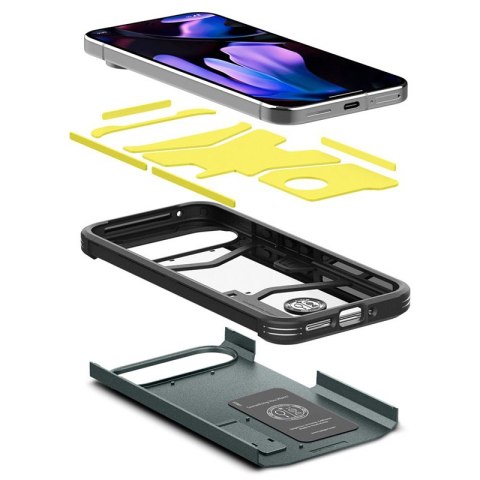 Spigen Tough Armor - Etui do Google Pixel 9 Pro XL (Abyss Green) Spigen Tough Armor - Etui do Google Pixel 9 Pro XL (Abyss Green)