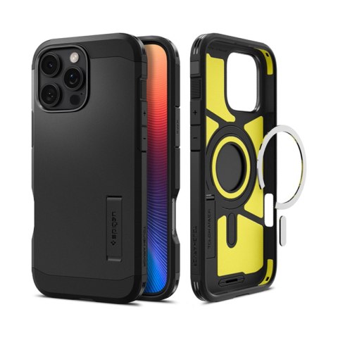 Spigen Tough Armor Mag MagSafe - Etui do iPhone 16 Pro Max (Czarny) Spigen Tough Armor Mag MagSafe - Etui do iPhone 16 Pro Max (Czarny)