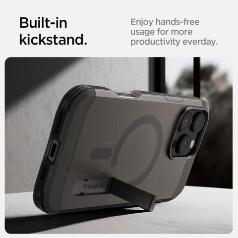 Spigen Tough Armor Mag MagSafe - Etui do iPhone 16 Pro Max (Frost Black) Spigen Tough Armor Mag MagSafe - Etui do iPhone 16 Pro Max (Frost Black)