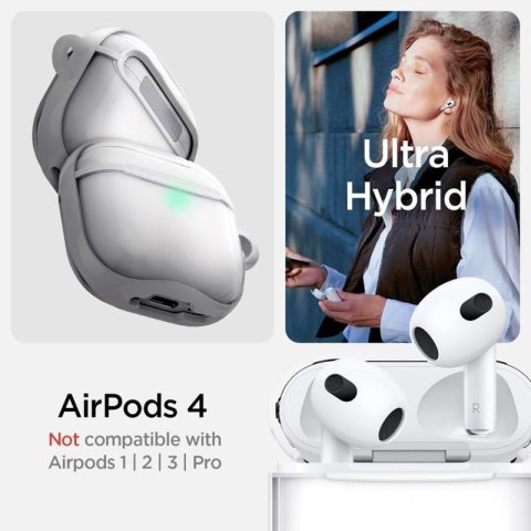 Spigen Ultra Hybrid - Etui do Apple AirPods 4 (Jet White) Spigen Ultra Hybrid - Etui do Apple AirPods 4 (Jet White)