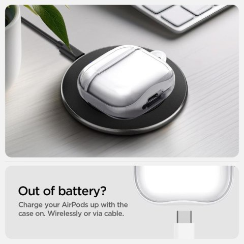 Spigen Ultra Hybrid - Etui do Apple AirPods 4 (Jet White) Spigen Ultra Hybrid - Etui do Apple AirPods 4 (Jet White)