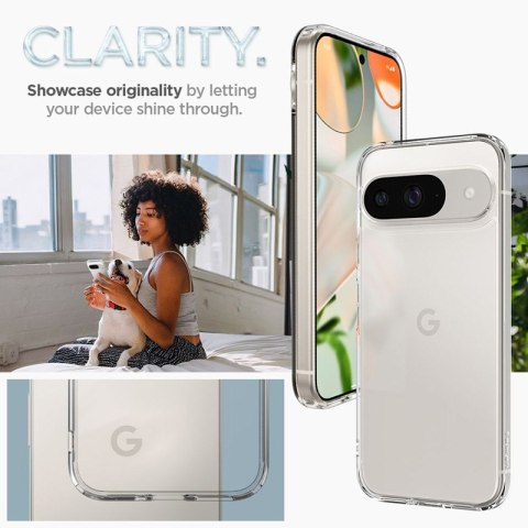 Spigen Ultra Hybrid - Etui do Google Pixel 9 / 9 Pro (Crystal Clear) Spigen Ultra Hybrid - Etui do Google Pixel 9 / 9 Pro (Crystal Clear)