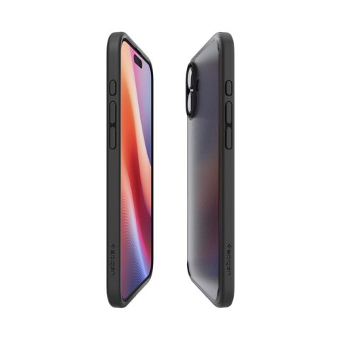 Spigen Ultra Hybrid - Etui do iPhone 16 (Frost Black) Spigen Ultra Hybrid - Etui do iPhone 16 (Frost Black)