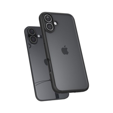 Spigen Ultra Hybrid - Etui do iPhone 16 (Matte Black) Spigen Ultra Hybrid - Etui do iPhone 16 (Matte Black)