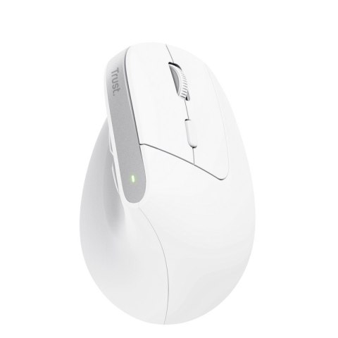 Trust Bayo+ - Mysz ergonomiczna bezprzewodowa (Biały) Trust Bayo+ - Mysz ergonomiczna bezprzewodowa (Biały)