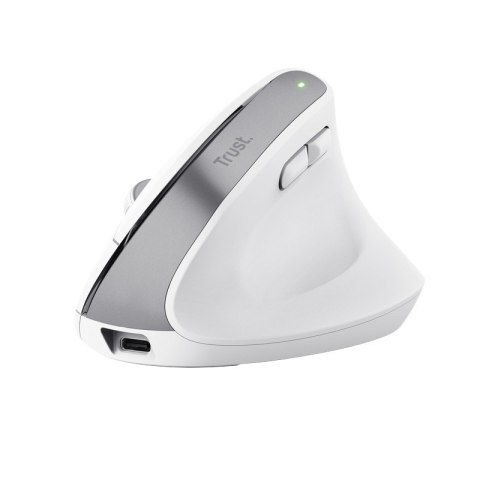 Trust Bayo+ - Mysz ergonomiczna bezprzewodowa (Biały) Trust Bayo+ - Mysz ergonomiczna bezprzewodowa (Biały)