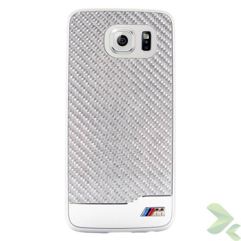 BMW M Edition Carbon & Aluminium Hard Case - Etui Samsung Galaxy S6 (srebrny) BMW M Edition Carbon & Aluminium Hard Case - Etui Samsung Galaxy S6 (srebrny)