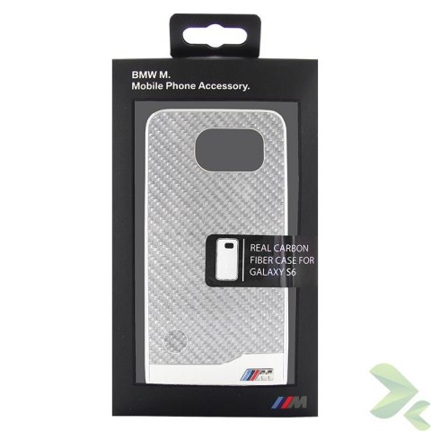 BMW M Edition Carbon & Aluminium Hard Case - Etui Samsung Galaxy S6 (srebrny) BMW M Edition Carbon & Aluminium Hard Case - Etui Samsung Galaxy S6 (srebrny)