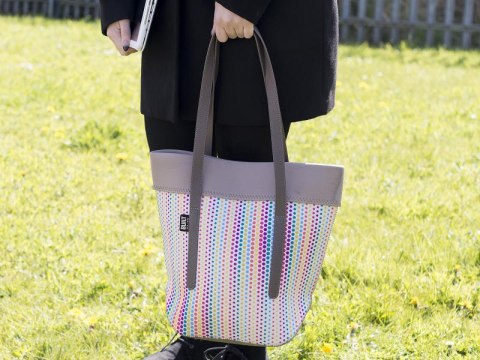 BUILT City Tote - Torba miejska (Candy Dot) BUILT City Tote - Torba miejska (Candy Dot)