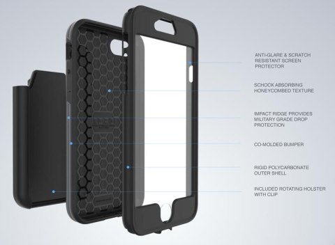 Incipio Performance Series Max - Pancerne etui iPhone 7 (White/Blue) Incipio Performance Series Max - Pancerne etui iPhone 7 (White/Blue)