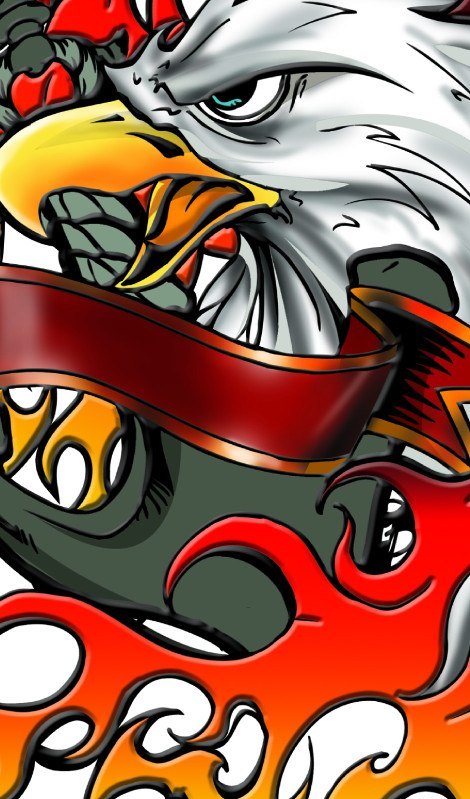 Nexgen Skins - Zestaw skórek na obudowę z efektem 3D Samsung GALAXY S III (Iron Eagle 3D) Nexgen Skins - Zestaw skórek na obudowę z efektem 3D Samsung GALAXY S III (Iron Eagle 3D)