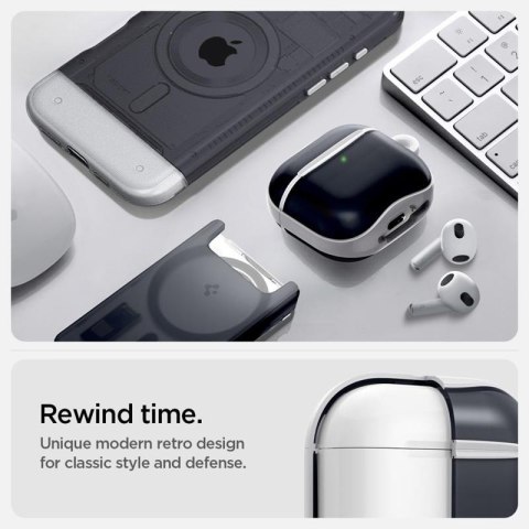 Spigen Classic C1 - Etui do Apple AirPods 4 (Graphite) Spigen Classic C1 - Etui do Apple AirPods 4 (Graphite)