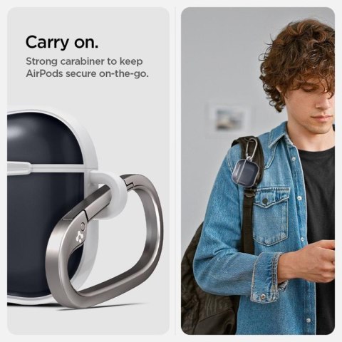 Spigen Classic C1 - Etui do Apple AirPods 4 (Graphite) Spigen Classic C1 - Etui do Apple AirPods 4 (Graphite)