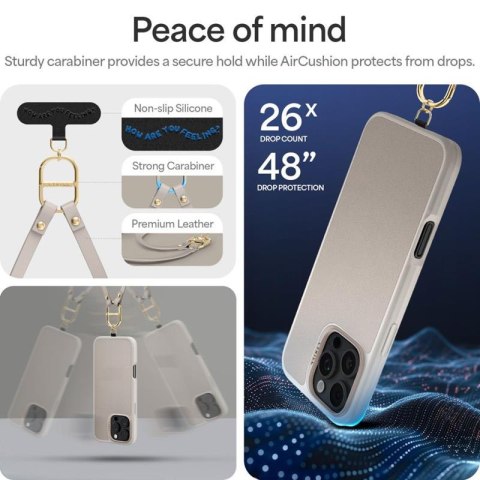 Spigen Cyrill Kajuk Classic Charm Mag MagSafe - Etui iPhone 16 Pro Max (Cream) Spigen Cyrill Kajuk Classic Charm Mag MagSafe - Etui iPhone 16 Pro Max (Cream)