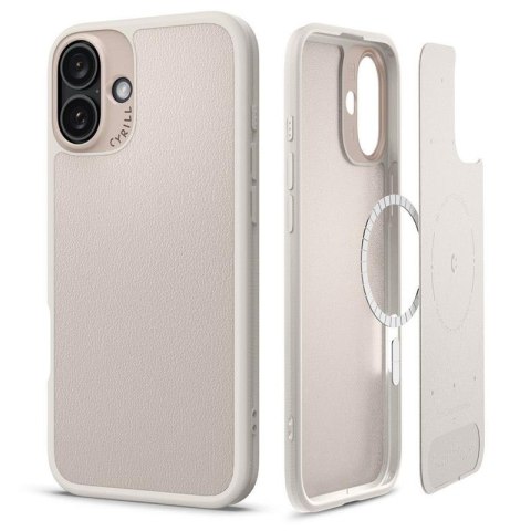 Spigen Cyrill Kajuk Mag MagSafe - Etui iPhone 16 (Cream) Spigen Cyrill Kajuk Mag MagSafe - Etui iPhone 16 (Cream)