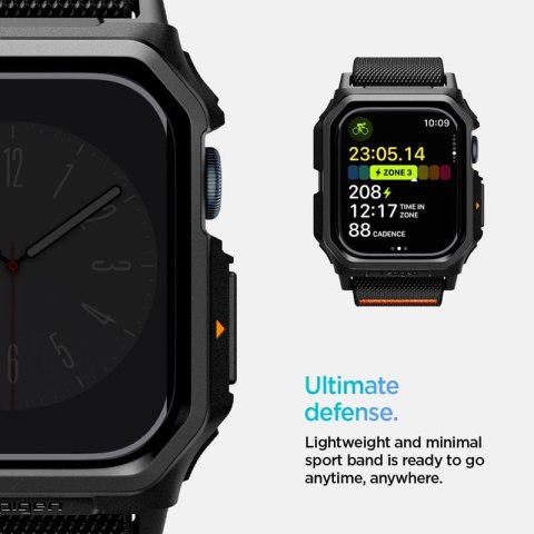 Spigen Lite Fit "Pro" - Etui z paskiem do Apple Watch 10 42 mm (Matte Black) Spigen Lite Fit "Pro" - Etui z paskiem do Apple Watch 10 42 mm (Matte Black)