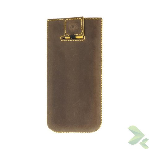 Valenta Pocket Stripe Vintage - Skórzane etui wsuwka (brązowy) Valenta Pocket Stripe Vintage - Skórzane etui wsuwka (brązowy)