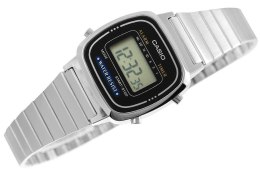 CASIO Zegarek Damski CASIO Collection Retro LA670WA-1DF