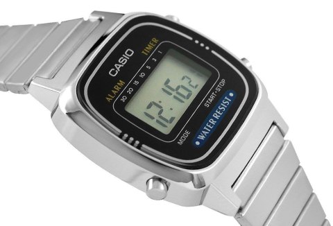 CASIO Zegarek Damski CASIO Collection Retro LA670WA-1DF CASIO Zegarek Damski CASIO Collection Retro LA670WA-1DF