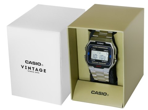 CASIO Zegarek CASIO A163WA-1QES Unisex + BOX CASIO Zegarek CASIO A163WA-1QES Unisex + BOX