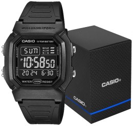 CASIO Zegarek CASIO W-800H-1BVES + BOX
