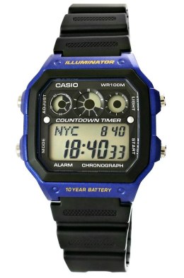 CASIO Zegarek Męski CASIO AE-1300WH-2AVDF