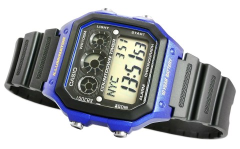 CASIO Zegarek Męski CASIO AE-1300WH-2AVDF CASIO Zegarek Męski CASIO AE-1300WH-2AVDF