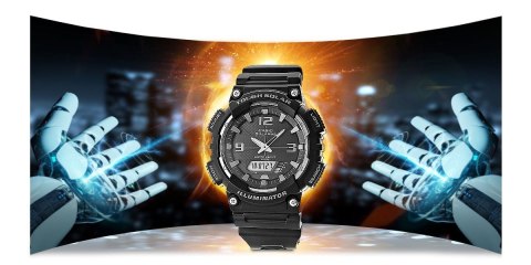CASIO Zegarek Męski CASIO SOLAR AQ-S810W-1AVEF + BOX CASIO Zegarek Męski CASIO SOLAR AQ-S810W-1AVEF + BOX