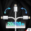 Alogy Kabel 100cm Alogy USB do Lightning przewód do ładowania apple iPhone biały